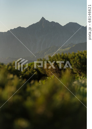槍ケ岳遠景 槍ケ岳遠景 68146621