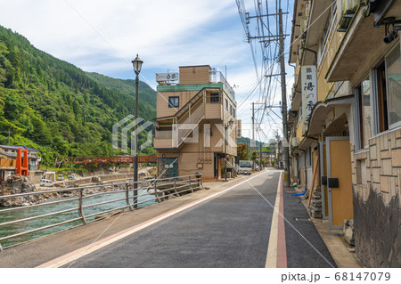 令和2年7月豪雨後の天ヶ瀬温泉 大分県日田市天瀬 令和2年7月豪雨後の天ヶ瀬温泉 大分県日田市天瀬 68147079