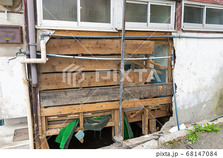 令和2年7月豪雨後の天ヶ瀬温泉　大分県日田市天瀬 68147084