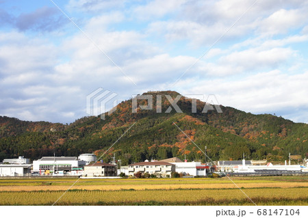秋の黒井城跡 南側 68147104