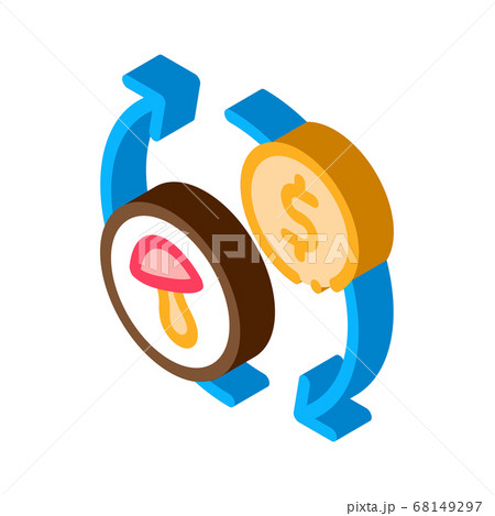 mushroom sale icon vector outline illustration mushroom sale icon vector outline illustration 68149297