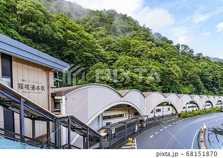 【神奈川県】自然に囲まれた箱根湯本駅 【神奈川県】自然に囲まれた箱根湯本駅 68151870