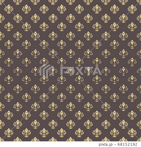 Seamless Vector Pattern With Royal Lilies 68152192