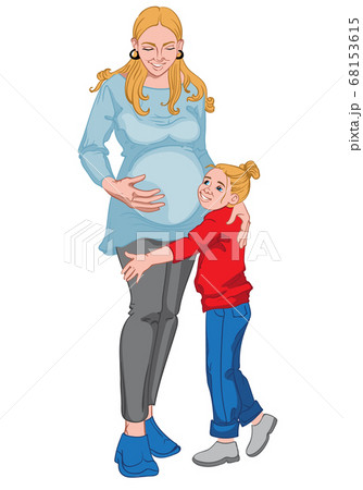 Pregnant little girl Science Photo Library