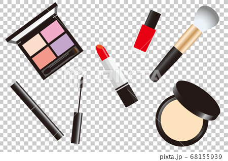 Illustration of female makeup items - Stock Illustration [68155939] - PIXTA