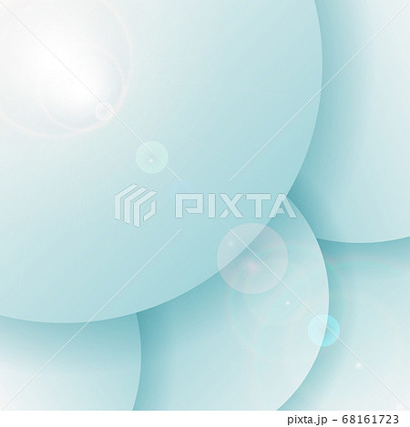 Abstract 3D blue circles overlapping layer Abstract 3D blue circles overlapping layer 68161723