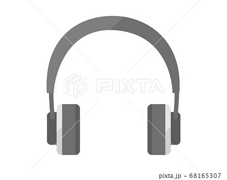 ヘッドフォンのイラスト 68165307