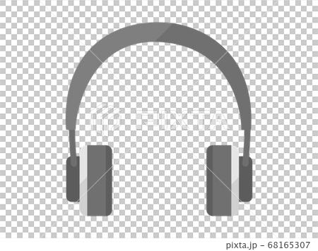 ヘッドフォンのイラスト 68165307