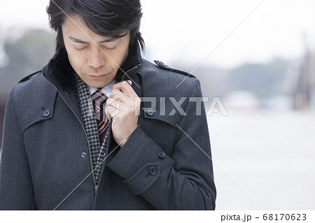 寒いビジネスマン 寒いビジネスマン 68170623