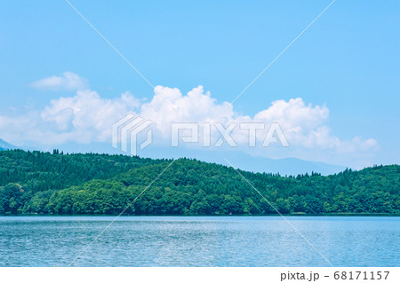 信州:夏の青木湖 信州:夏の青木湖 68171157