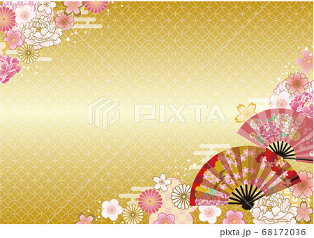 Japanese pattern background 07 - Stock Illustration [68172036] - PIXTA