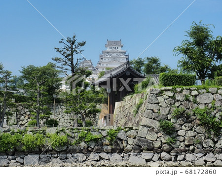 追手門と姫路城 世界遺産国宝姫路城 追手門と姫路城 世界遺産国宝姫路城 68172860