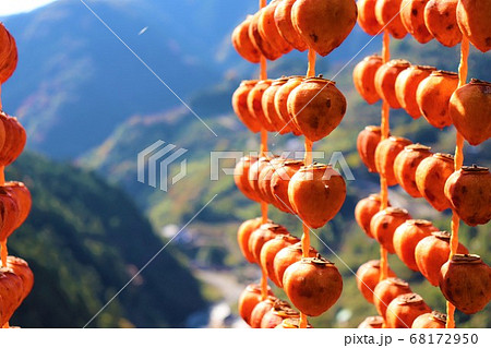 和歌山県かつらぎ町・串柿の里 和歌山県かつらぎ町・串柿の里 68172950