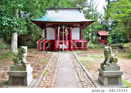 七ヶ浜町の鼻筋神社 68173343