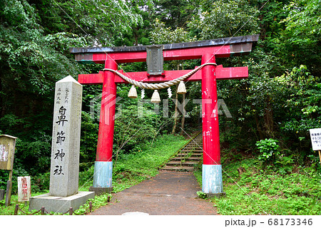 七ヶ浜町の鼻筋神社の鳥居 68173346