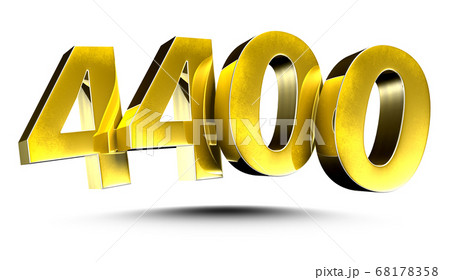 number 4400 3d. number 4400 3d. 68178358
