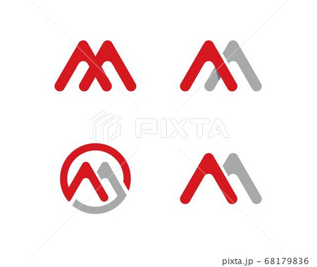 M Letter Logo Business M Letter Logo Business 68179836