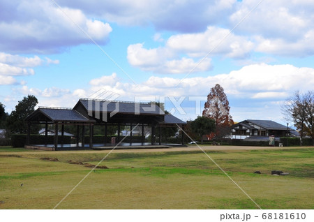 奈良県明日香村 国営飛鳥歴史公園石舞台地区のあすか風舞台 奈良県明日香村 国営飛鳥歴史公園石舞台地区のあすか風舞台 68181610