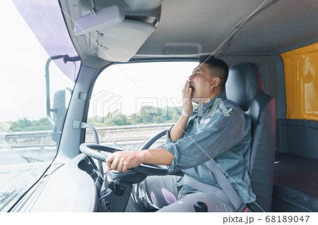 Professional truck driver to transport 68189047