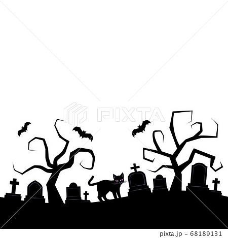 ハロウィン用背景素材 68189131