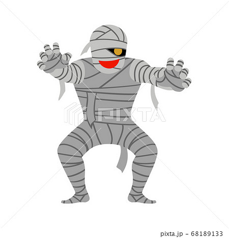 襲ってくるミイラ男 68189133