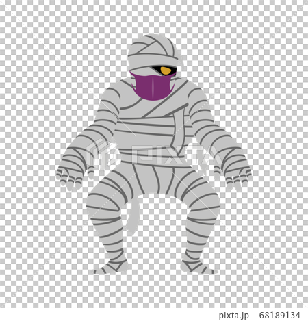 マスク姿のミイラ男 68189134