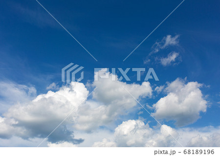 White clouds on blue sky background. White clouds on blue sky background. 68189196