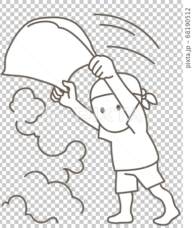 サウナ施設スタッフによるアウフグースで蒸気を浴びる 68190512