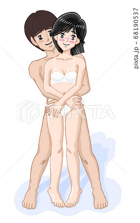 由貴 抱き合う若い男女 セックスをイメージしたイラスト35 由貴 抱き合う若い男女 セックスをイメージしたイラスト35 68190537