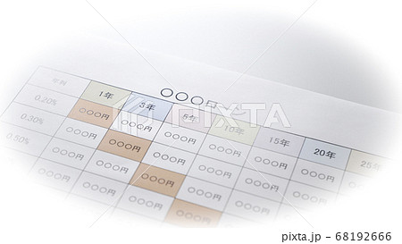 ローンのイメージ資料 68192666