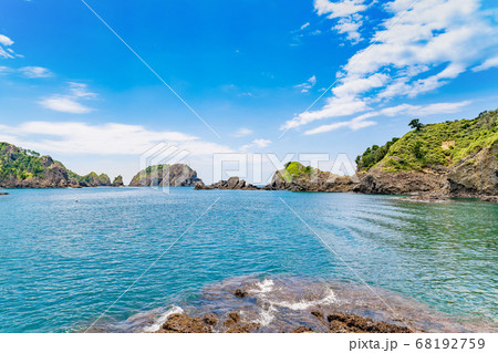 静岡県賀茂郡南伊豆町 中木港 静岡県賀茂郡南伊豆町 中木港 68192759