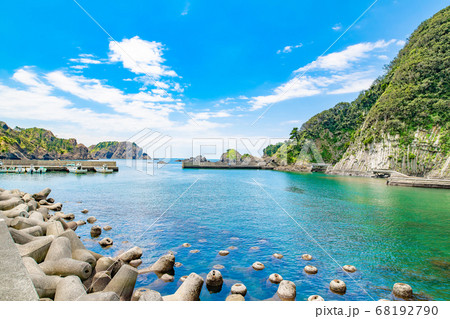 静岡県賀茂郡南伊豆町　中木港 68192790