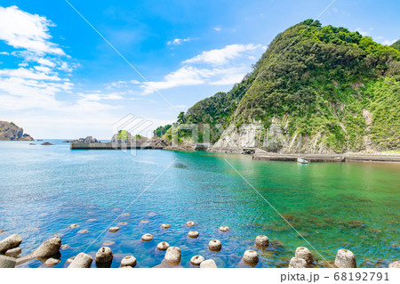 静岡県賀茂郡南伊豆町 中木港 静岡県賀茂郡南伊豆町 中木港 68192791