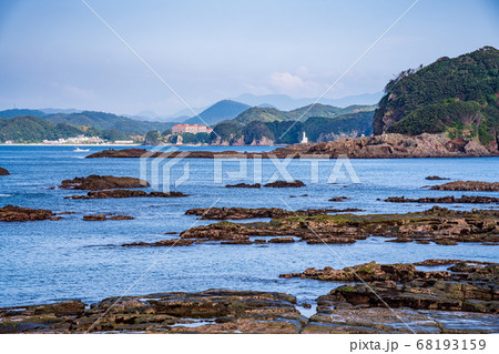 (静岡県)伊豆半島ジオパークの恵比須島 千畳敷 (静岡県)伊豆半島ジオパークの恵比須島 千畳敷 68193159