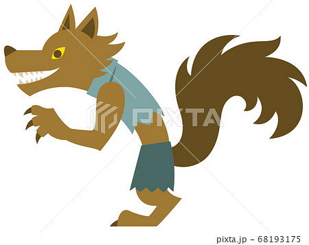 Werewolf Illustration Stock Illustration