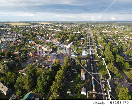 Volosovo, Leningrad Region, Russia. Aerial photo Volosovo, Leningrad Region, Russia. Aerial photo 68193470