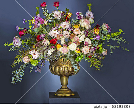 A Beautiful large flower bouquet with a lot of A Beautiful large flower bouquet with a lot of 68193803