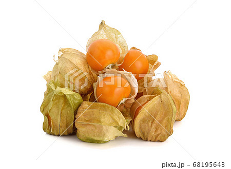 Cape gooseberry on white background 68195643
