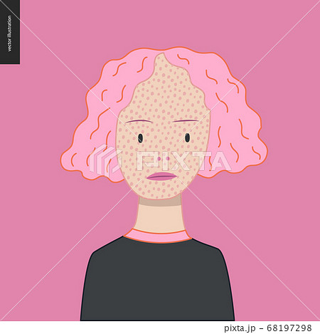 Bright characters portraits 68197298