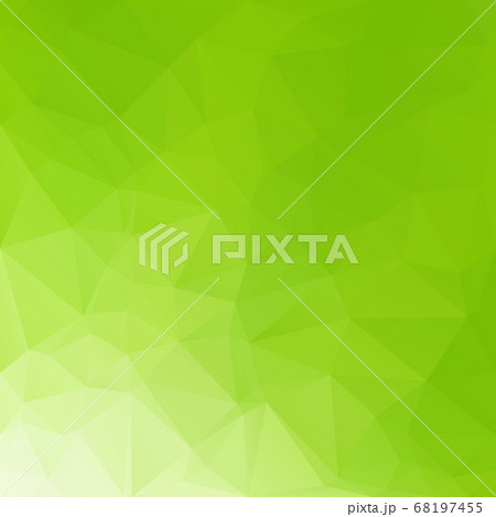 Green Polygonal Mosaic Background, Creative Design 68197455