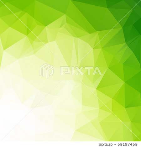 Green Polygonal Mosaic Background, Creative Design 68197468