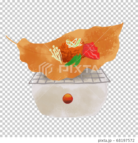 Magnolia miso watercolor style illustration 68197572