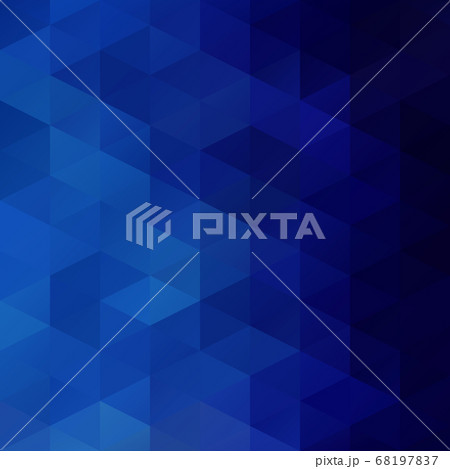Blue Grid Mosaic Background, Creative Design 68197837