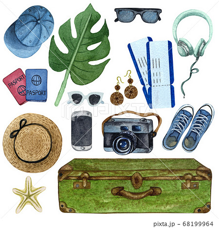 Watercolor travel set 68199964