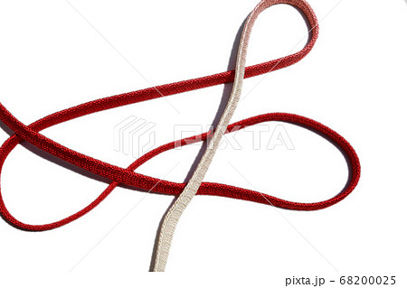 紐、日本の帯締め、平組、和素材、和風イメージ素材 68200025