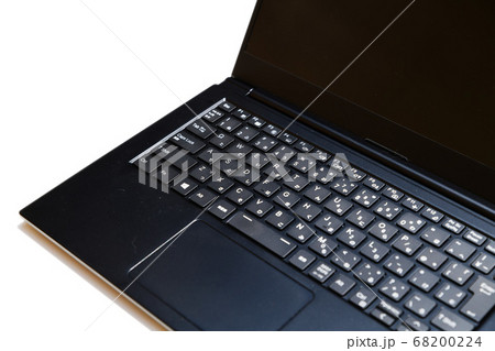 ノートパソコン、タッチパッド、イメージ素材 ノートパソコン、タッチパッド、イメージ素材 68200224
