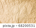 Background of old crumpled colored parchment paper 68200531