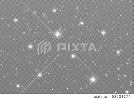 White dust sparks. White dust sparks. 68201174