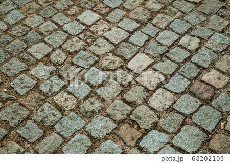 Pavement made of granite setts Pavement made of granite setts 68202103