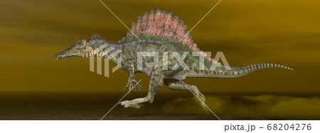 Spinosaurus dinosaur - 3D render Spinosaurus dinosaur - 3D render 68204276